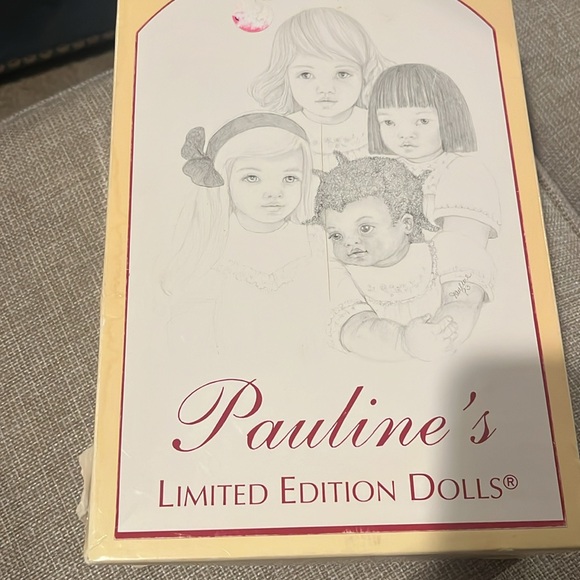 Paulines Limited addition Doll, Allie, porcelain 8” collector item - Plus 2 free - Picture 7 of 13